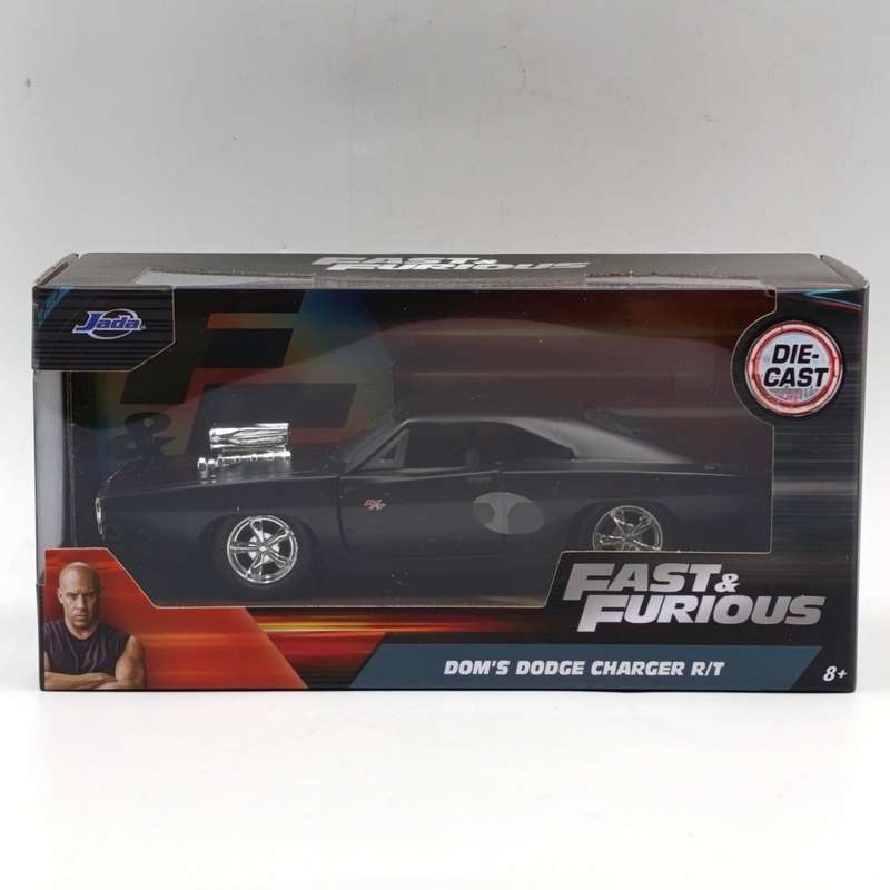 Jada Fast and Furious Dom's Dogde Charger R/T die-cast model car in box - scale 1/32