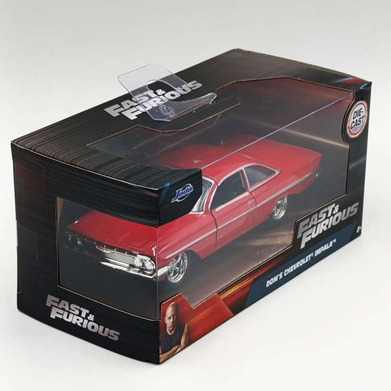 Jada Fast and Furious Dom's Chevrolet Impala die-cast model car in box - scale 1/32