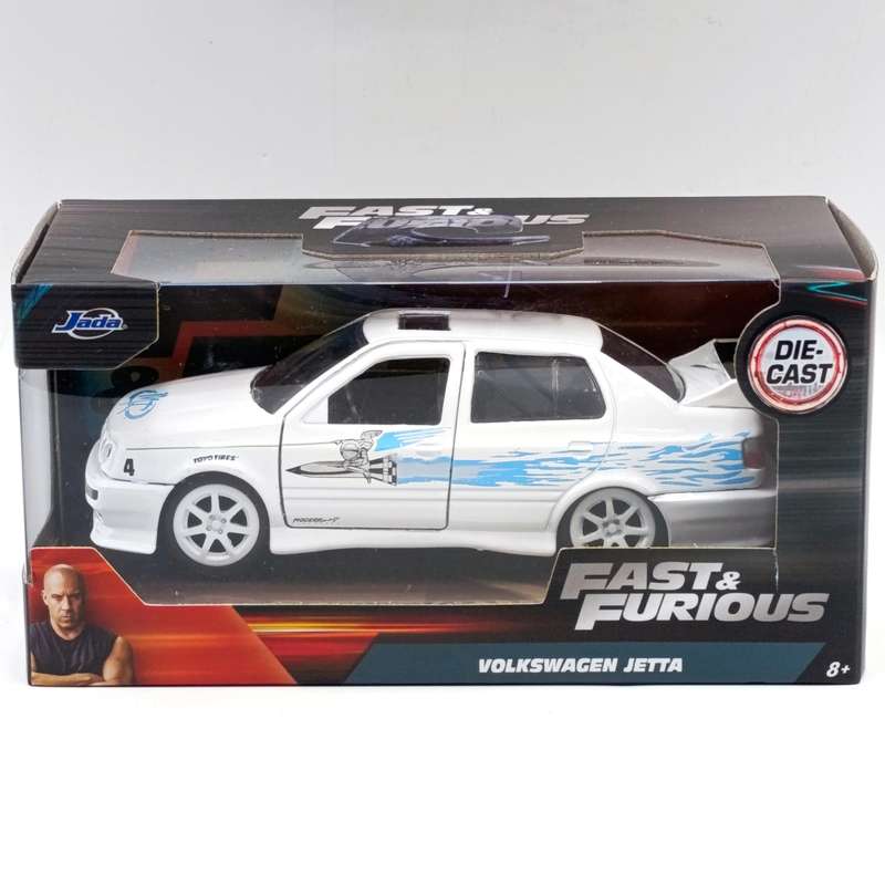 Jada Fast and Furious Volkswagen Jetta die-cast model car in box - scale 1/32