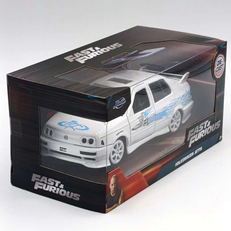 Jada Fast and Furious Volkswagen Jetta die-cast model car in box - scale 1/32