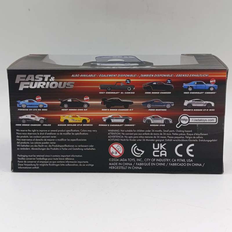 Jada Fast and Furious Subaru WRX STI die-cast model car in box - scale 1/32