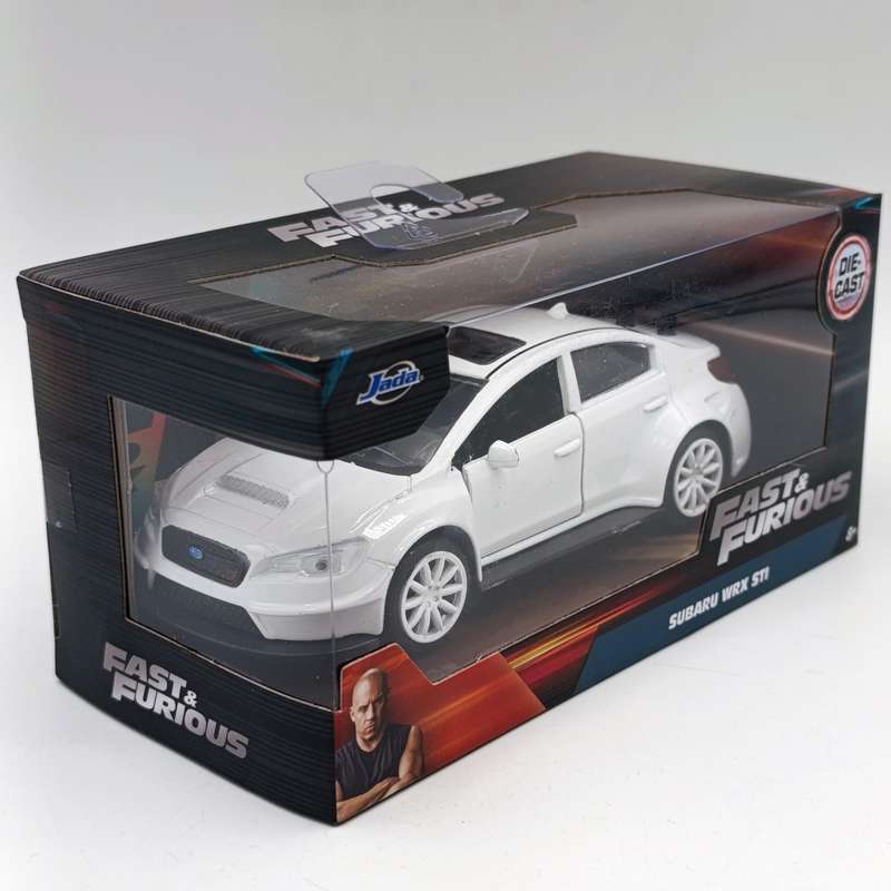 Jada Fast and Furious Subaru WRX STI die-cast model car in box - scale 1/32