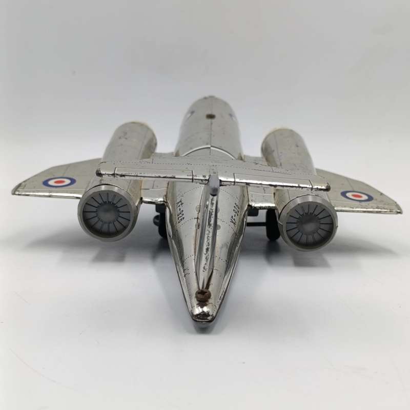 Vintage Marx toys Bristol 188 XF-926 battery operated jet plane - only one light turns on
