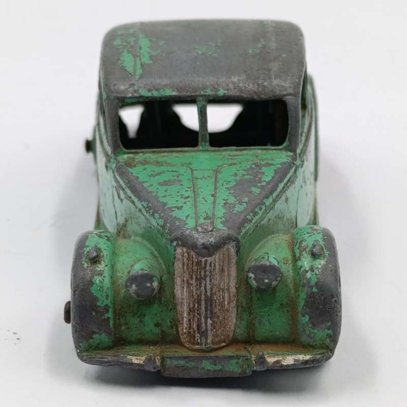 Meccano Dinky Toys #40A Riley toy car - missing tyres