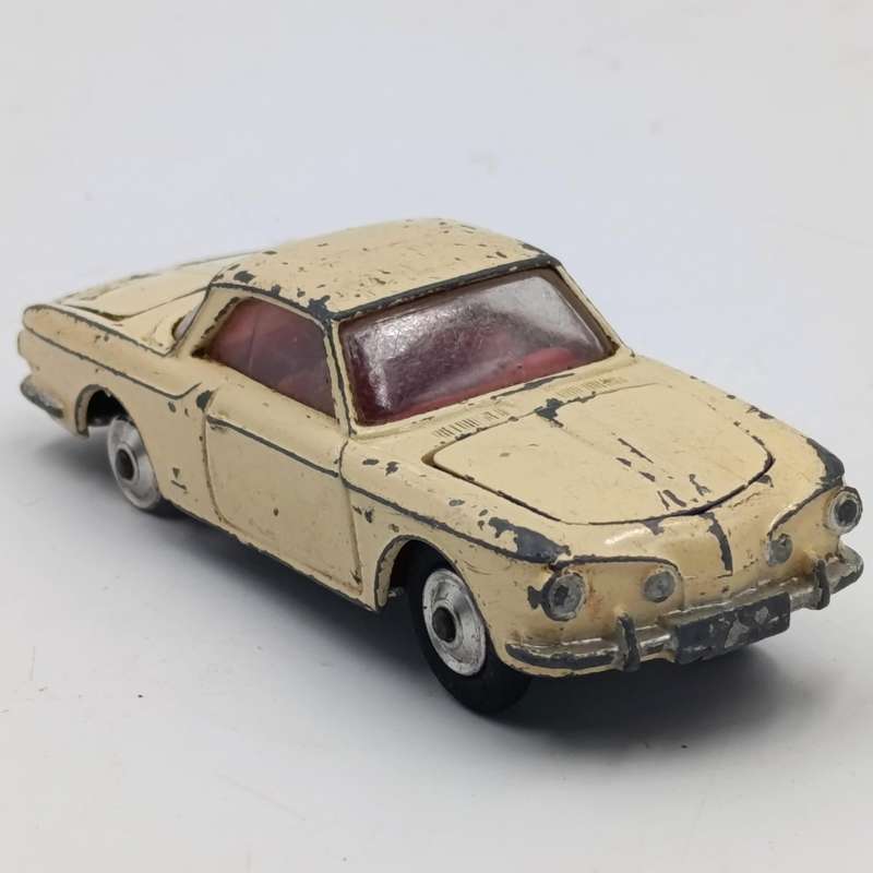 Corgi Toys Volkswagen 1500 Karmann Ghia die-cast toy car - one tyre missing