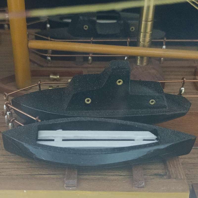 Large handmade ship's model of Amerigo Vespucci (1931)