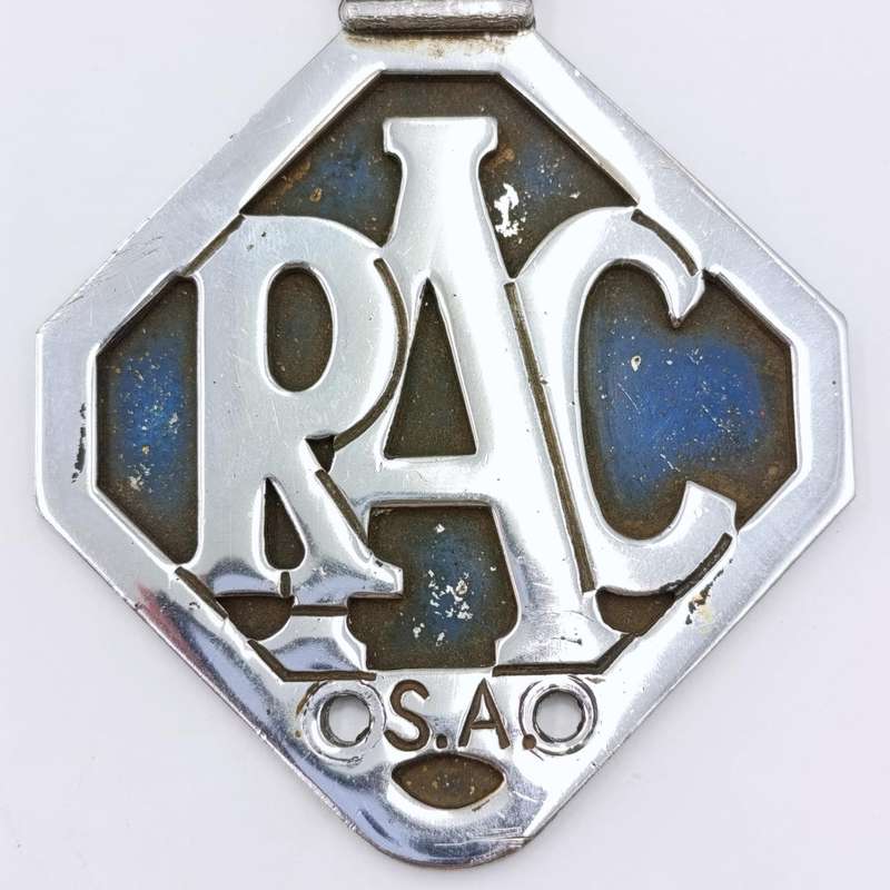 Vintage Royal Automobile Club South Africa #11465 car badge