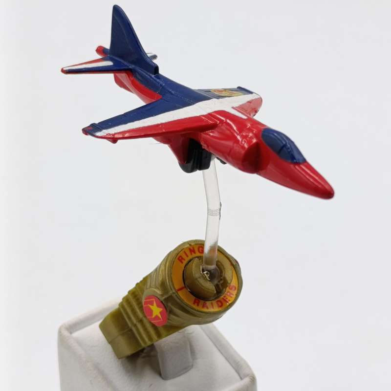 Set of 3 Vintage Matchbox Ring Raiders jet planes