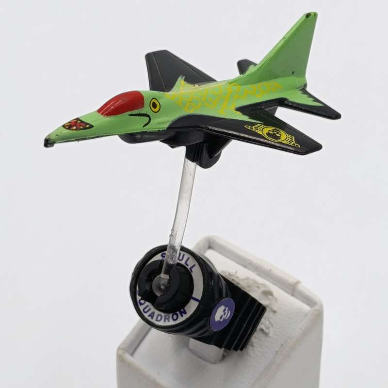 Set of 3 Vintage Matchbox Ring Raiders skull squadron jet planes