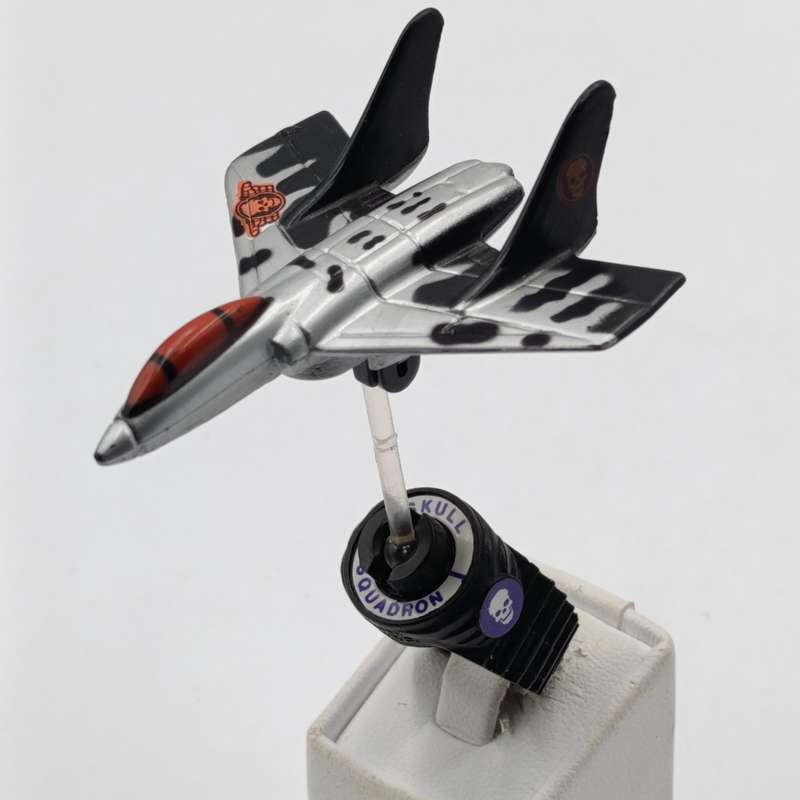 Set of 3 Vintage Matchbox Ring Raiders skull squadron jet planes