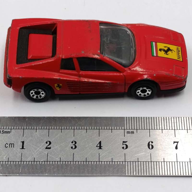 Vintage Matchbox Ferrari TestaRosa die-cast toy car