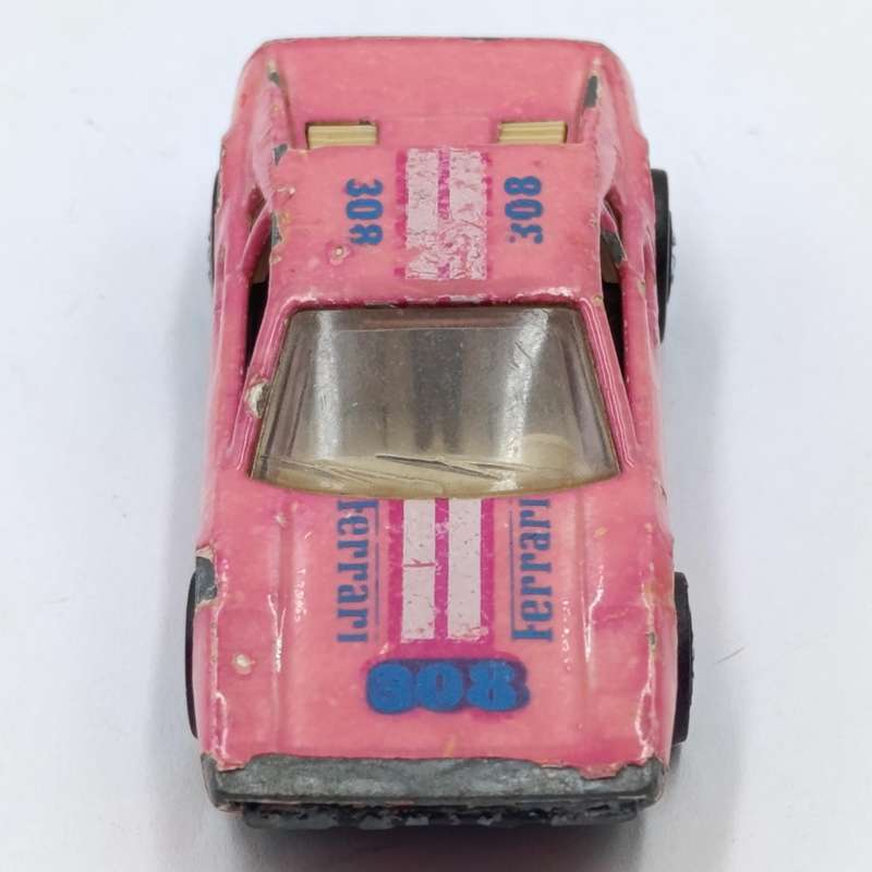 Vintage Hot Wheels Ferrari 308 colour-changer die-cast toy car
