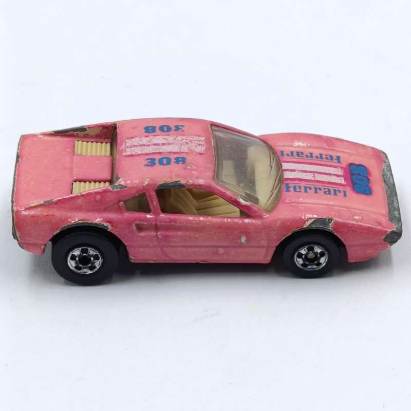 Vintage Hot Wheels Ferrari 308 colour-changer die-cast toy car