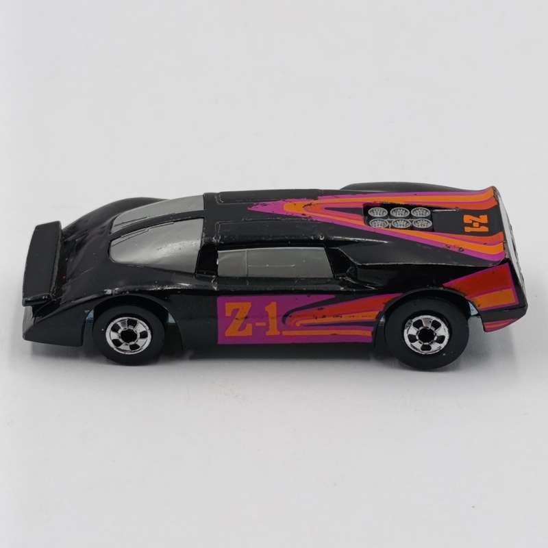 Vintage Hot Wheels Z1 Side grinder crack-up die-cast toy car