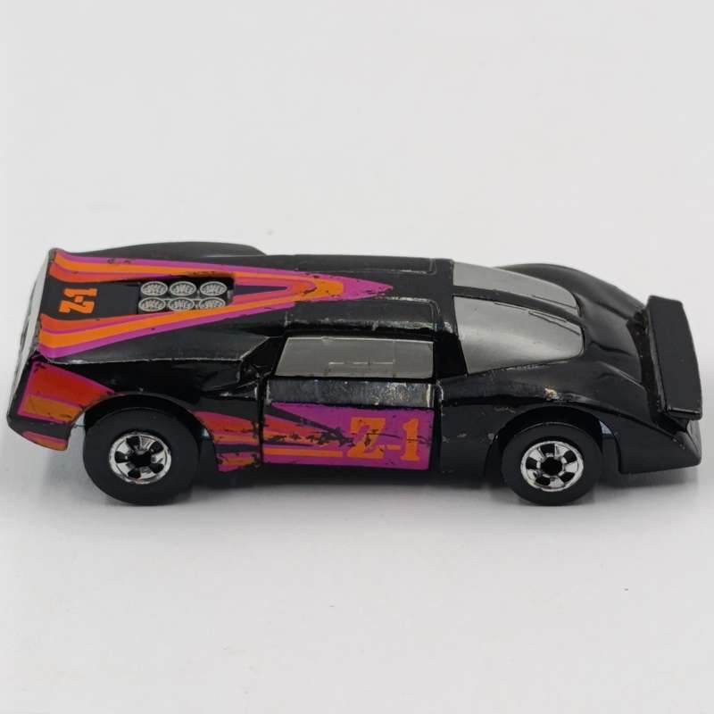 Vintage Hot Wheels Z1 Side grinder crack-up die-cast toy car