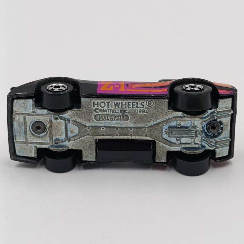 Vintage Hot Wheels Z1 Side grinder crack-up die-cast toy car
