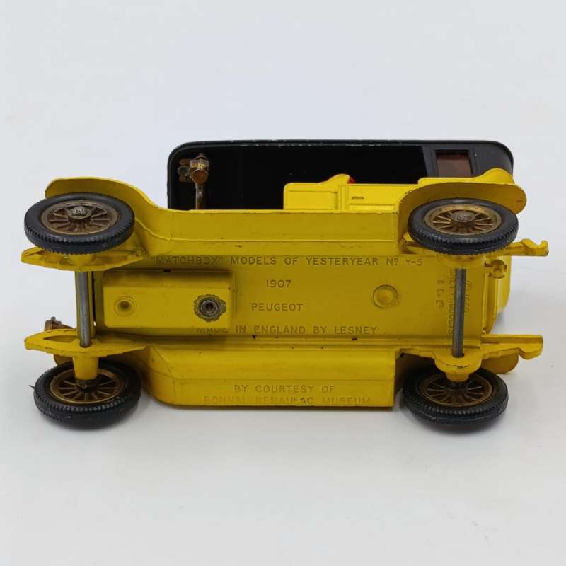 Matchbox Models of yesteryear No. Y-5 1907 Peugeot die-cast model car