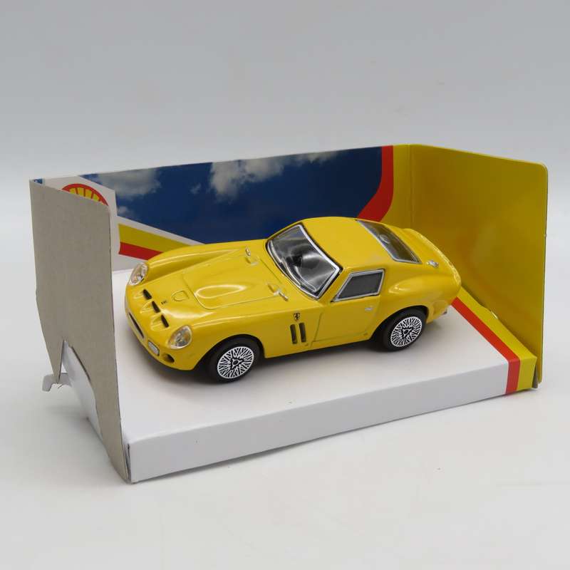 Bburago Shell V-Power Ferrari 250 GTO die-cast model car in box