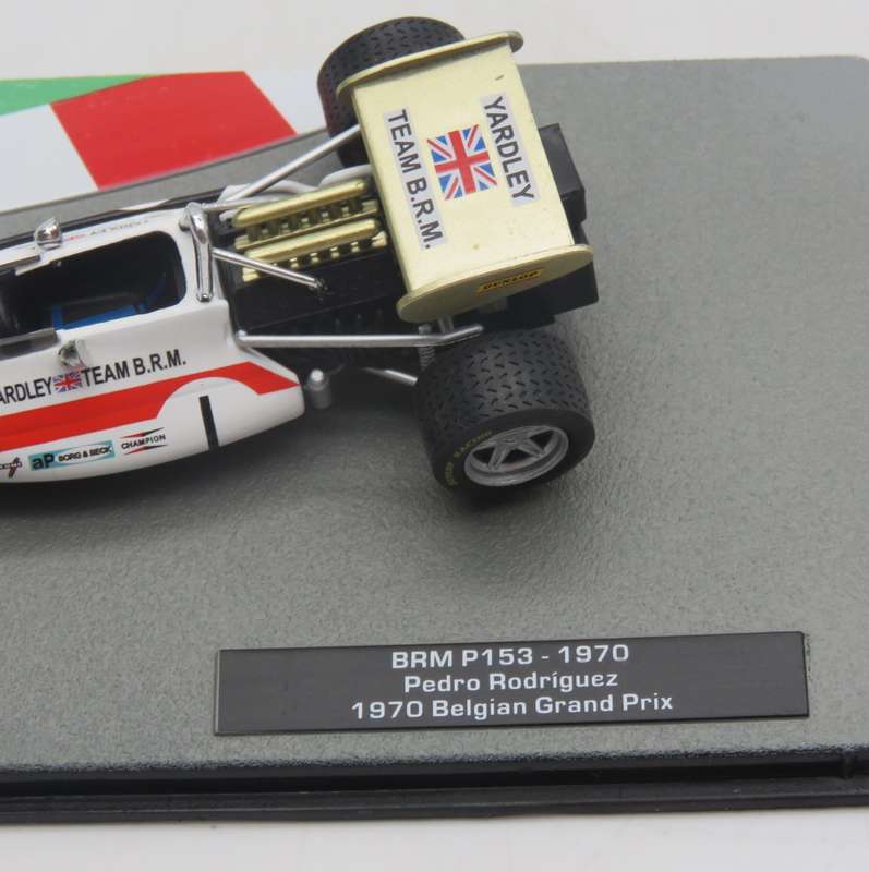 Formula 1 BRM P153 die-cast racing model car - scale 1/43