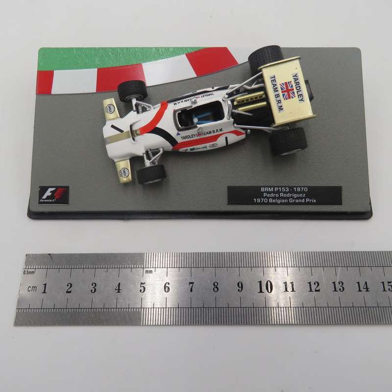 Formula 1 BRM P153 die-cast racing model car - scale 1/43