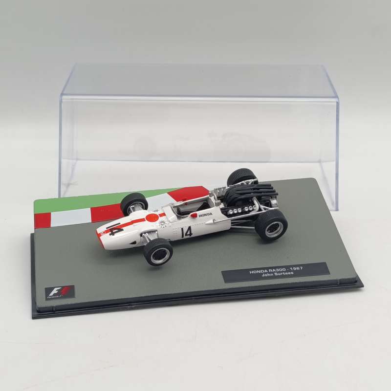 Formula 1 Honda RA300 die-cast racing car - #14 John Surtees