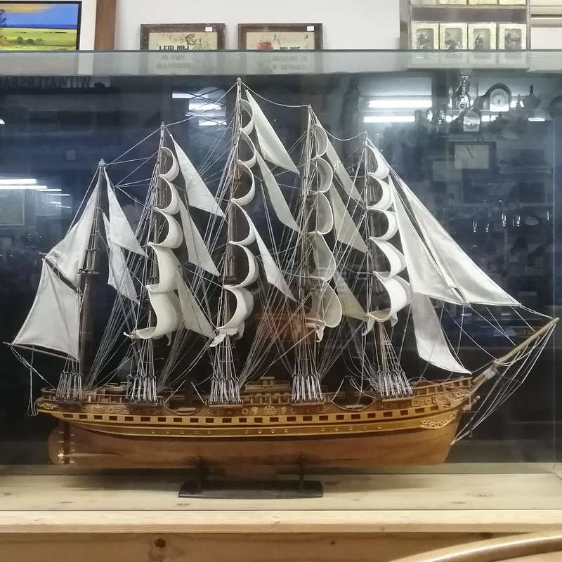 Large handmade ship's model of France II-Bordeaux 1911 (COLLECTION ONLY)