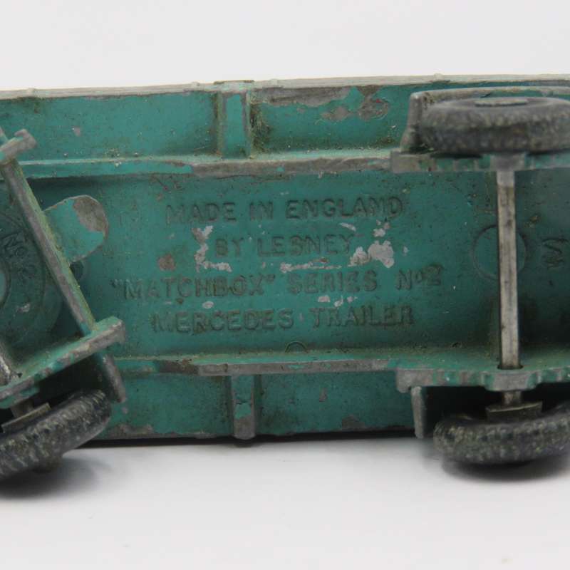 Lesney Matchbox series No.2 Mercedes trailer