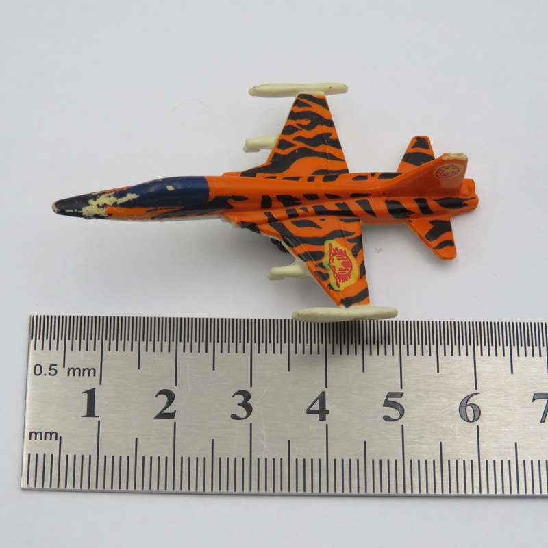 Set of 3 Vintage Matchbox Ring Raiders jet planes - ring sticks missing plus extra ring