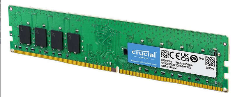 Crucial DDR4 Deskop Memory 8GB