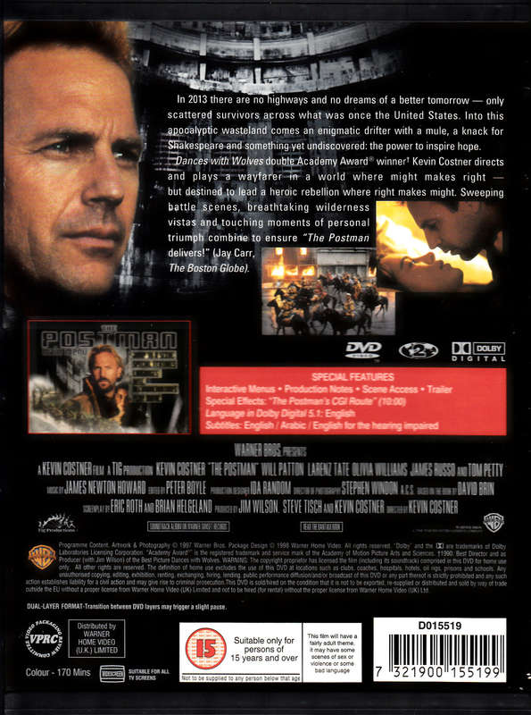 DVD - The Postman (Sci-Fi)