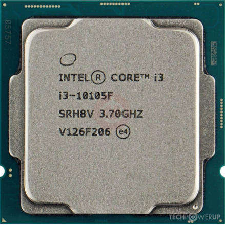 Intel i3 10105F Comet Lake Processor