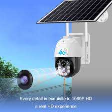 Brand New HiMost HiVC9 4G Smart Camera Solar Power Panel Wireless Security Camera  Support4G SimCard