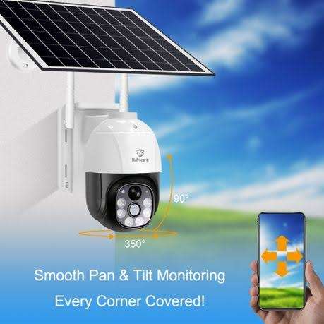 Brand New HiMost HiVC9 4G Smart Camera Solar Power Panel Wireless Security Camera  Support4G SimCard