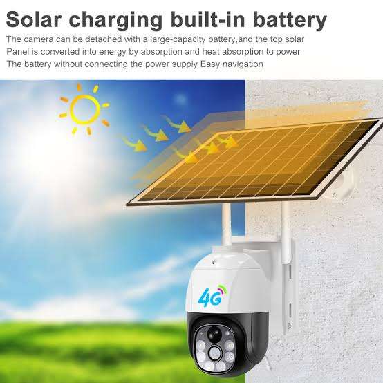 Brand New HiMost HiVC9 4G Smart Camera Solar Power Panel Wireless Security Camera  Support4G SimCard