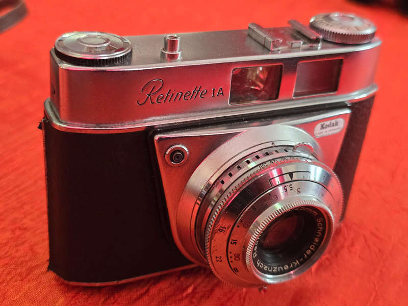 Kodak Retinette 1A Type 035 Film Camera Schneider Reomar 3.5/45mm Lens