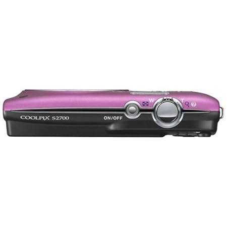 Nikon Coolpix S2700 Compact Digital Camera-Pink