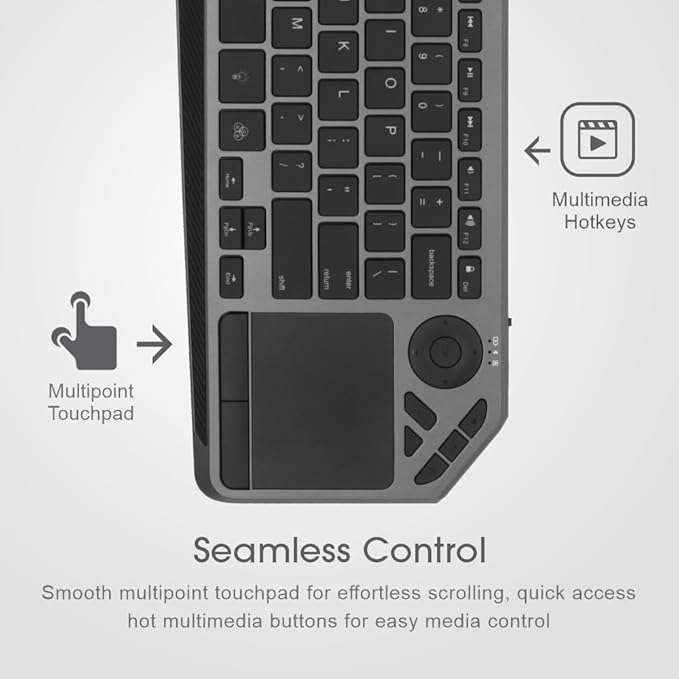 Astrum Multi Mode Wireless Keyboard + Touchpad  KT210