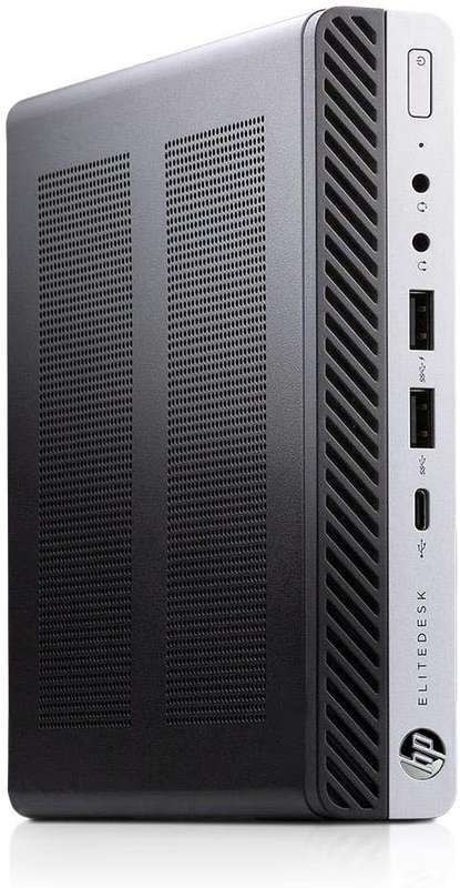 HP EliteDesk 800 G3 Mini Desktop PC (Intel i5, 256GB HDD & 4GB RAM)