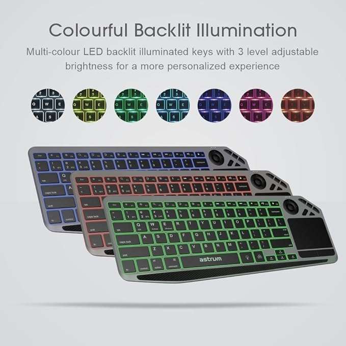 Astrum Multi Mode Wireless Keyboard + Touchpad  KT210