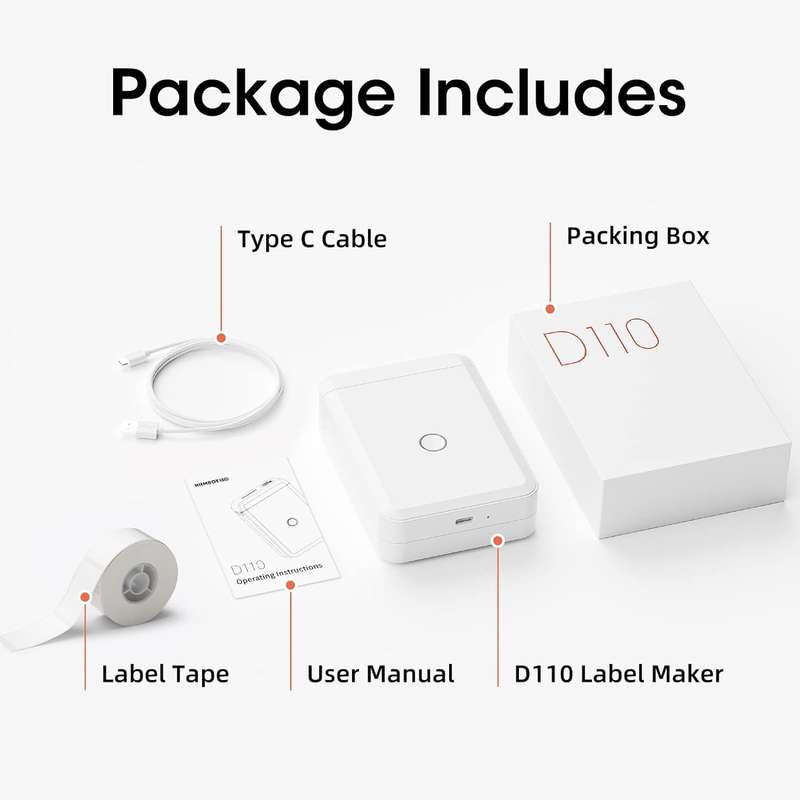 NIIMBOT D110 - Portable Series Label Printer