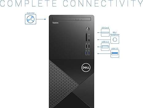 Dell Vostro 3888 Desktop (Intel i5, 10th Gen, 512GB SSD & 8GB RAM)