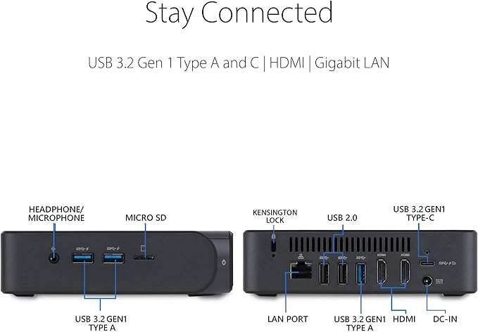 Asus Chromebox 4 Mini PC | Celeron 5205U | 4GB
