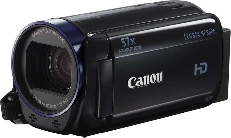 Canon Legria HF R606 Camcorders-Black