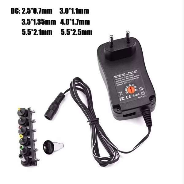 30W Universal Power Adapter Charger