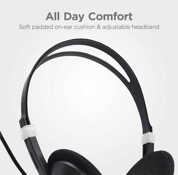Astrum HS740 On-ear USB PC Wired Headset with Mic