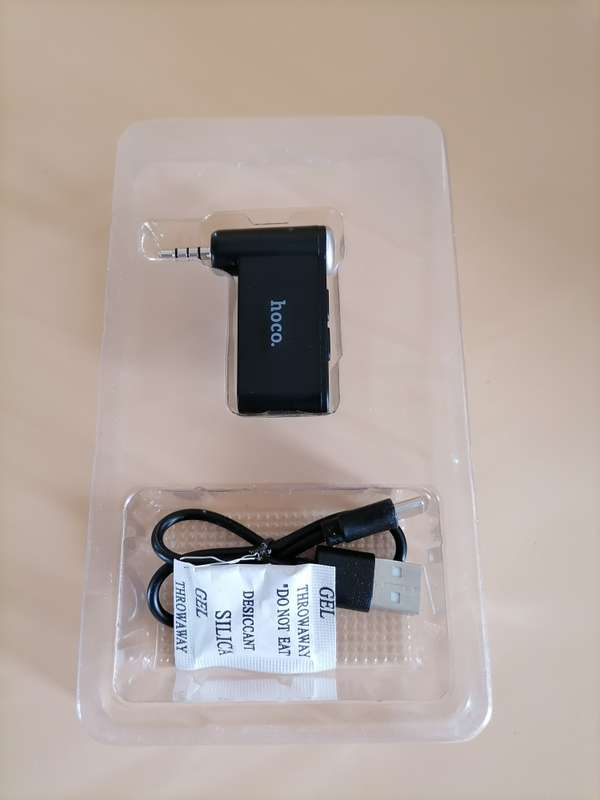 HOCO E58 In-Car AUX Wireless Reciever (Unboxed)