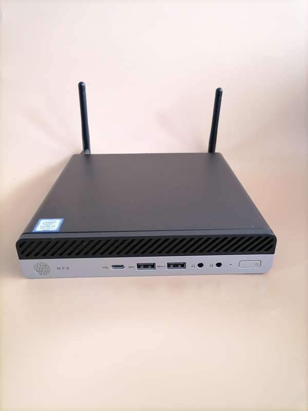 HP MP9 G4 Retail System Mini Desktop PC (Intel i3-8100T, 128GB SSD & 8GB RAM)
