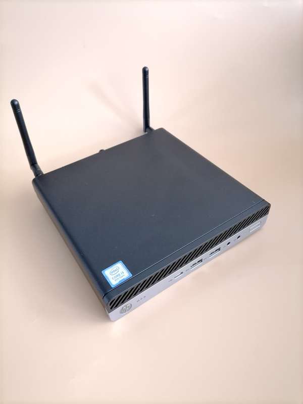 HP MP9 G4 Retail System Mini Desktop PC (Intel i3-8100T, 128GB SSD & 8GB RAM)