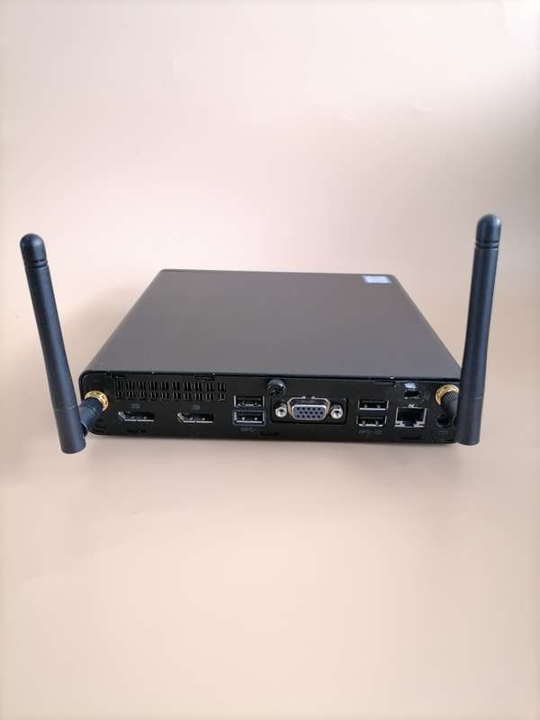 HP MP9 G4 Retail System Mini Desktop PC (Intel i3-8100T, 128GB SSD & 8GB RAM)