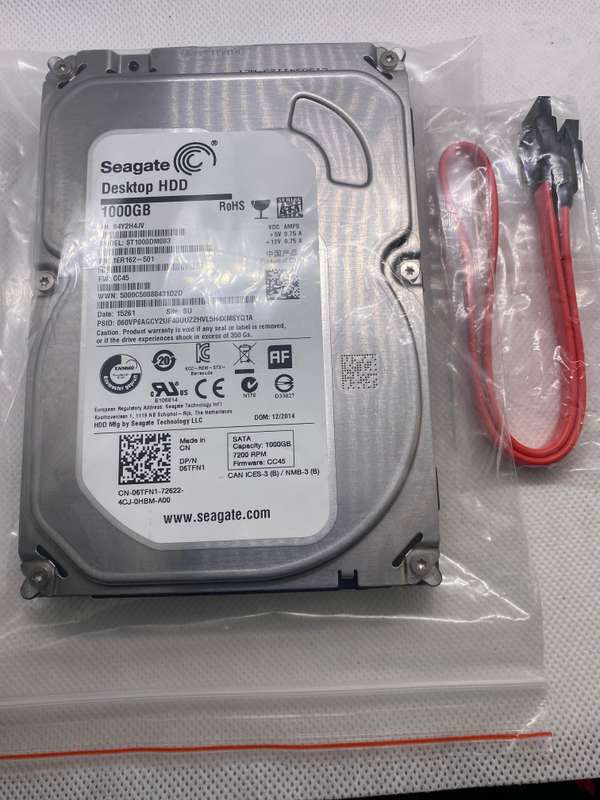 Seagate Desktop HDD 1TB 3.5 Internal Hard Drive